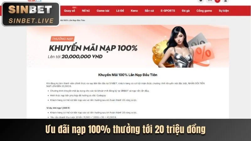 Khuyến mãi chào mừng J9BET